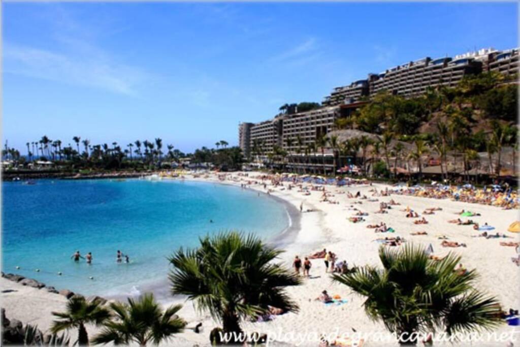 Studio Apartment La Lajilla Located At Beachfront Arguineguin 외부 사진