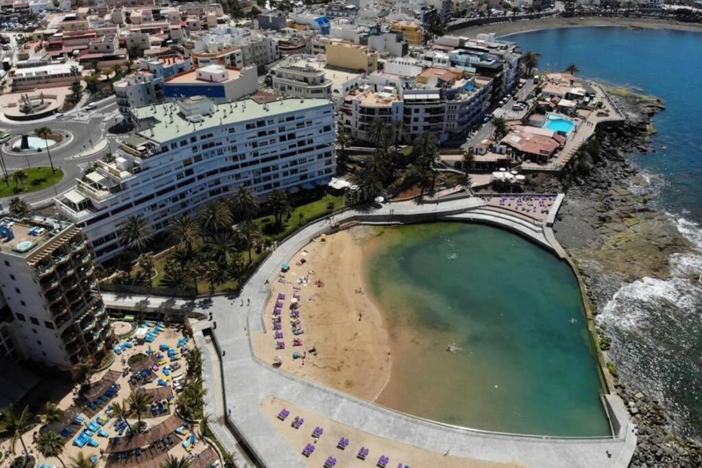 Studio Apartment La Lajilla Located At Beachfront Arguineguin 외부 사진