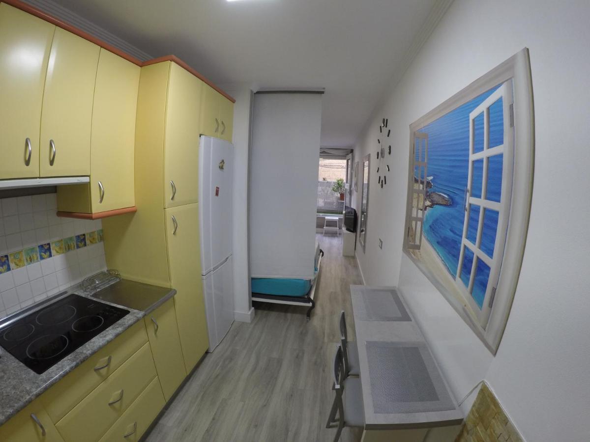 Studio Apartment La Lajilla Located At Beachfront Arguineguin 외부 사진